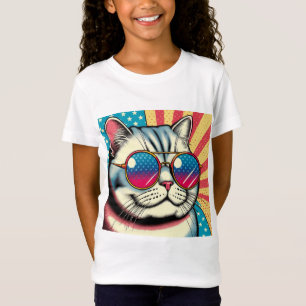 Cat with glasses T-Shirt