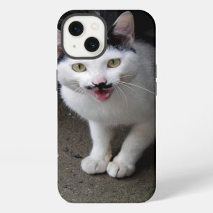 Cat with Moustache iPhone 13 Case
