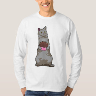 Cat with Muffin T-Shirt