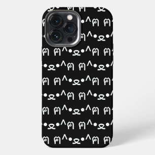Cat With Paws Emoticon ฅ^•ﻌ•^ฅ Japanese Kaomoji Ca iPhone 13 Pro Max Case