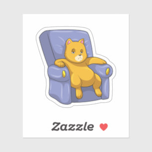 Cat with Sofa
