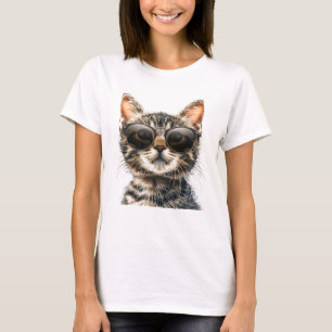 Cat With Sunglasses T-Shirt