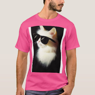 Cat with Sunglasses T-Shirt