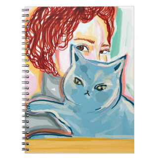 cat woman notebook