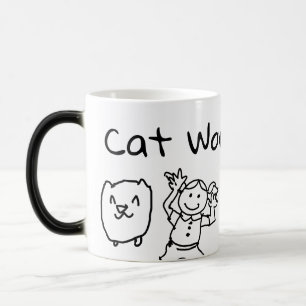 cat world magic mug
