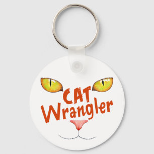 Cat Wrangler Key Ring