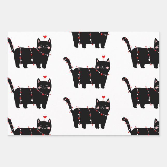 cat wrapping paper  (Front)