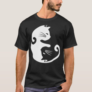 Cat Ying Yang  Spirituality Meditation Yoga Gift T T-Shirt