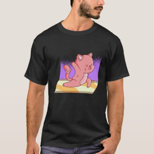cat yoga cute T-Shirt