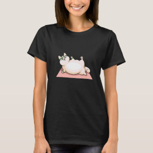 Cat Yoga Fitness Asana Cat Owner T-Shirt