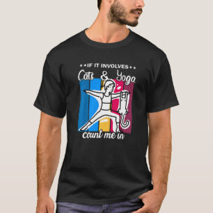 Cat Yoga Pose Yoga Time 1 T-Shirt