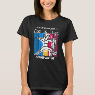 Cat Yoga Pose Yoga Time 1 T-Shirt