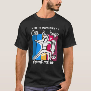 Cat Yoga Pose Yoga Time 2 T-Shirt