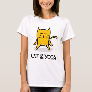 Cat & Yoga T-Shirt