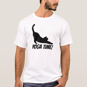 Cat Yoga Time T-Shirt
