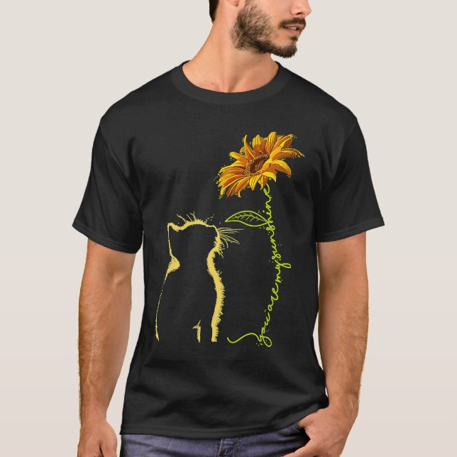 Cat You Are My Sunshine  Cats T-Shirt (Front)