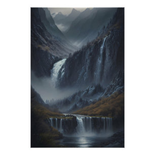 Cataclysm of the Mountain Poster