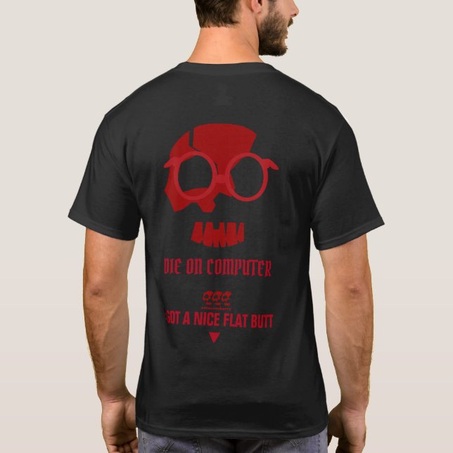 catacomberry skuletons for NERDS&GEEKS T-Shirt (Back)