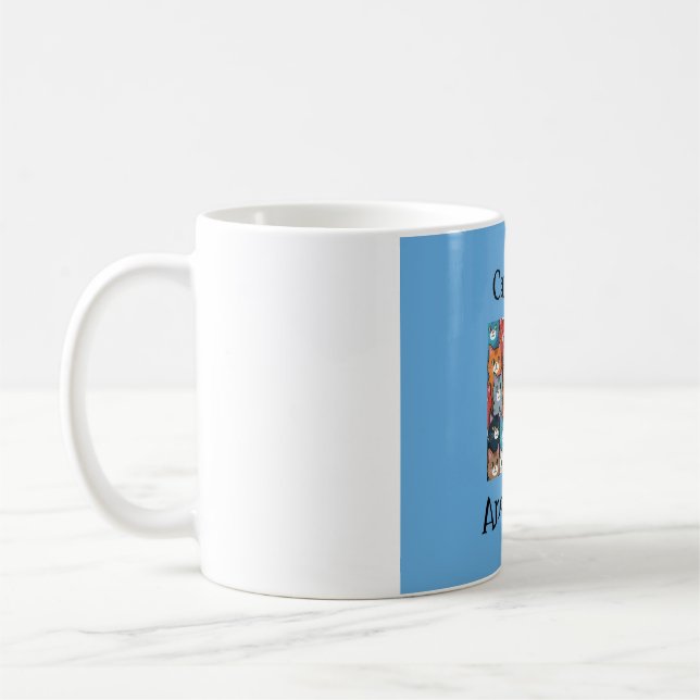  Cataholics anonymouse, Classic Mug, 325 ml Coffee Mug (Left)