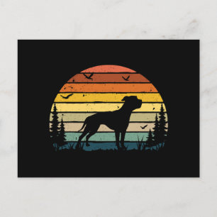 Catahoula Bulldog Life Better Mum Dad Dog Holiday Postcard