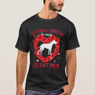 Catahoula Leopard Dog Animal Hearts Day Mastiff Is T-Shirt