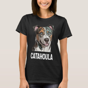 Catahoula Leopard Dog Art Pet Lovers For Men Women T-Shirt