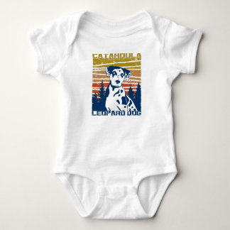 Catahoula Leopard Dog Gift Idea Baby Bodysuit