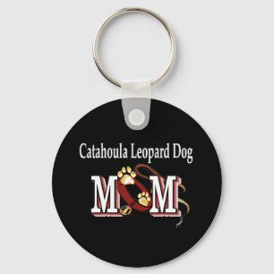 Catahoula Leopard Dog MOM Key Ring