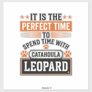 Catahoula Leopard Dog Vintage Time Shirt Design_1