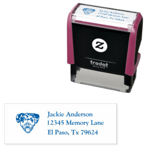 CATAHOULA   Name and Return Address Self-inking Stamp