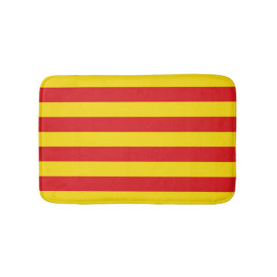 Catalan Flag Bath Mat
