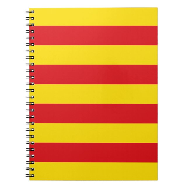 Catalan Flag Notebook (Front)
