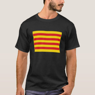 Catalan Flag Senyera Catalonia Catalunya Man Woman T-Shirt