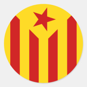 Catalan flag sticker