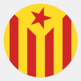 Catalan flag sticker