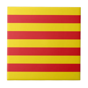 Catalan Flag Tile