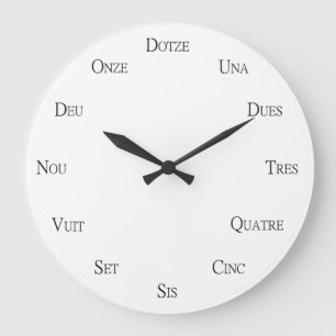 Catalan Numbers Learning Customisable Language Large Clock