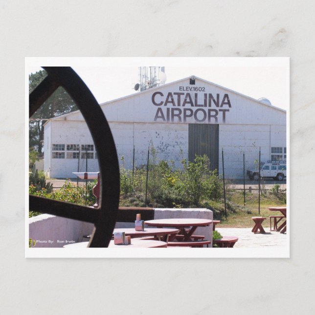 Catalina Airport Postcard (Front)
