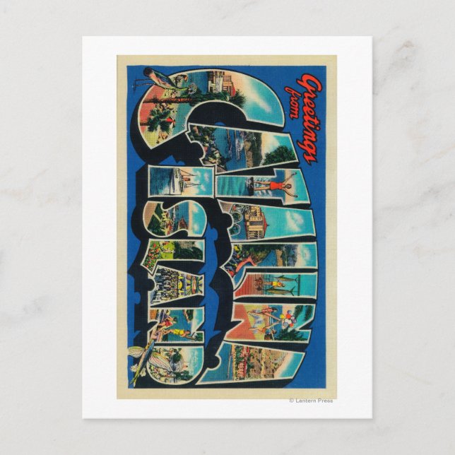 Catalina Island, California - Large Letter Postcard (Front)