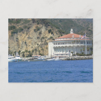 catalina island casino postcard