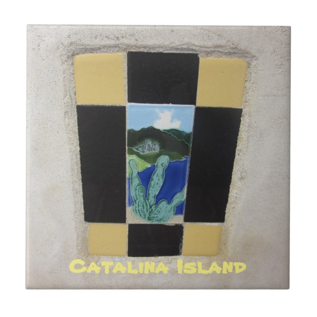CATALINA ISLAND CERAMIC TILE (Front)