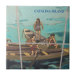 CATALINA ISLAND CERAMIC TILE ISLAND LIFE