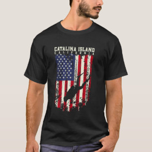 Catalina Island Fan Travelling California Vacation T-Shirt