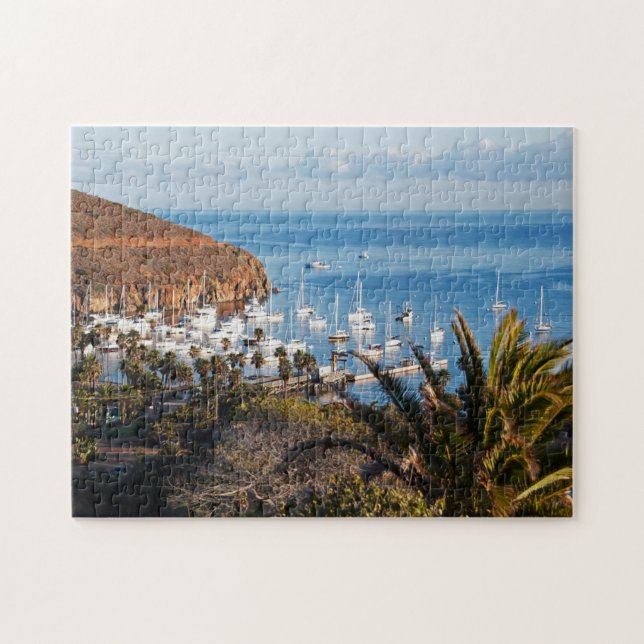 Catalina Island Harbour Jigsaw Puzzle (Horizontal)