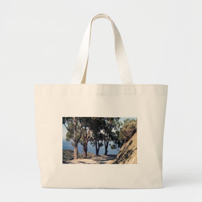 Catalina Island Large Tote Bag (Front)