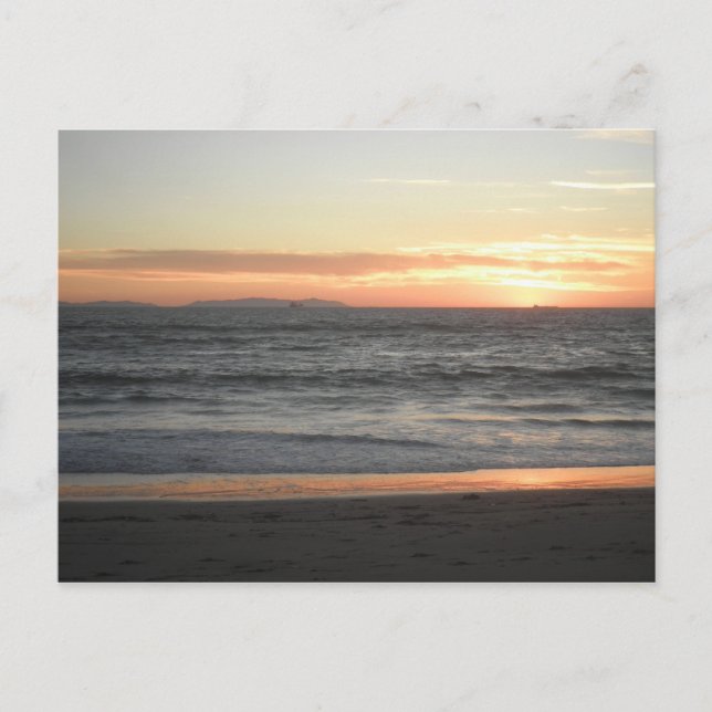 Catalina Island Sunset Postcard (Front)