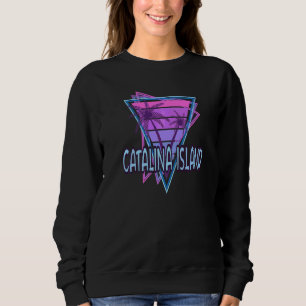 Catalina Island Vacation Vaporwave Aesthetic Sweatshirt