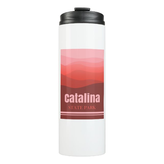 Catalina State Park Arizona Red Hills Thermal Tumbler (Front)