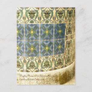 Catalina Tile Postcard
