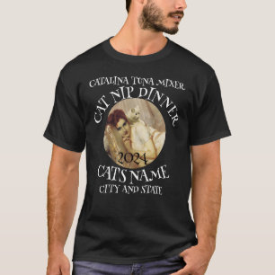 Catalina Tuna Mixer Cat Nip Dinner Party T-Shirt